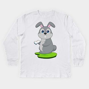Rabbit Book Kids Long Sleeve T-Shirt